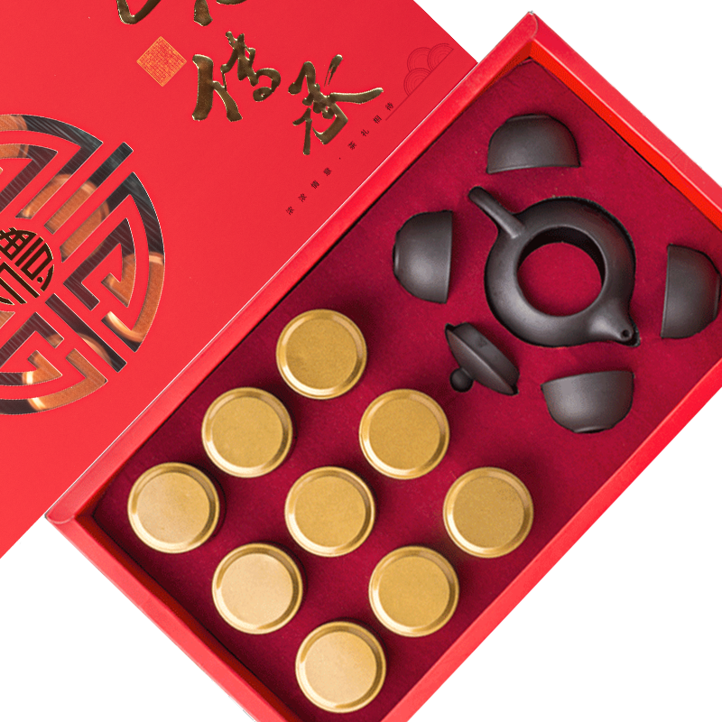 【券后价:39.8元】 【带茶具】金骏眉武夷山红茶礼盒装 - 皇誉旗舰店
