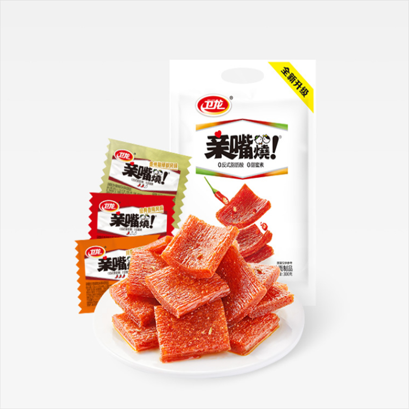 【券后价:9.9元】 卫龙辣条亲嘴烧网红爆款辣片 - 卫龙食品旗舰店