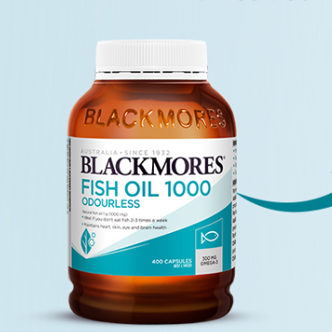 【券后价:119元】 澳佳宝深海dha鱼油omega3软胶囊400粒 - BLACKMORES海外旗舰店