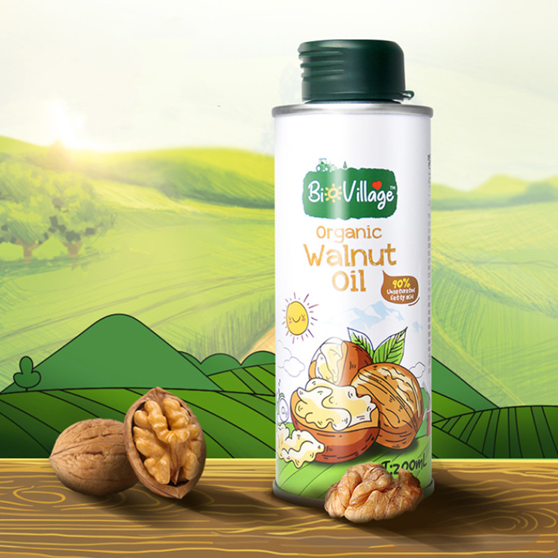 【券后价:72.1元】 凑72碧欧奇辅食核桃油亚麻籽油200ml - 碧欧奇旗舰店
