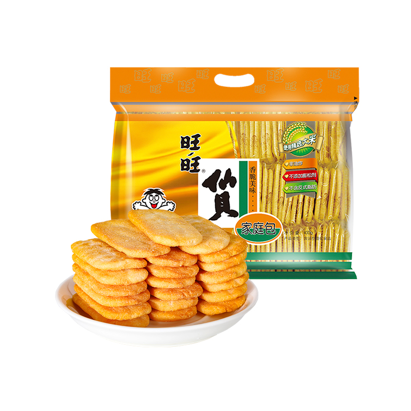 【券后价:36.6元】 【拍2件】旺旺仙贝膨化零食400g - 天猫超市