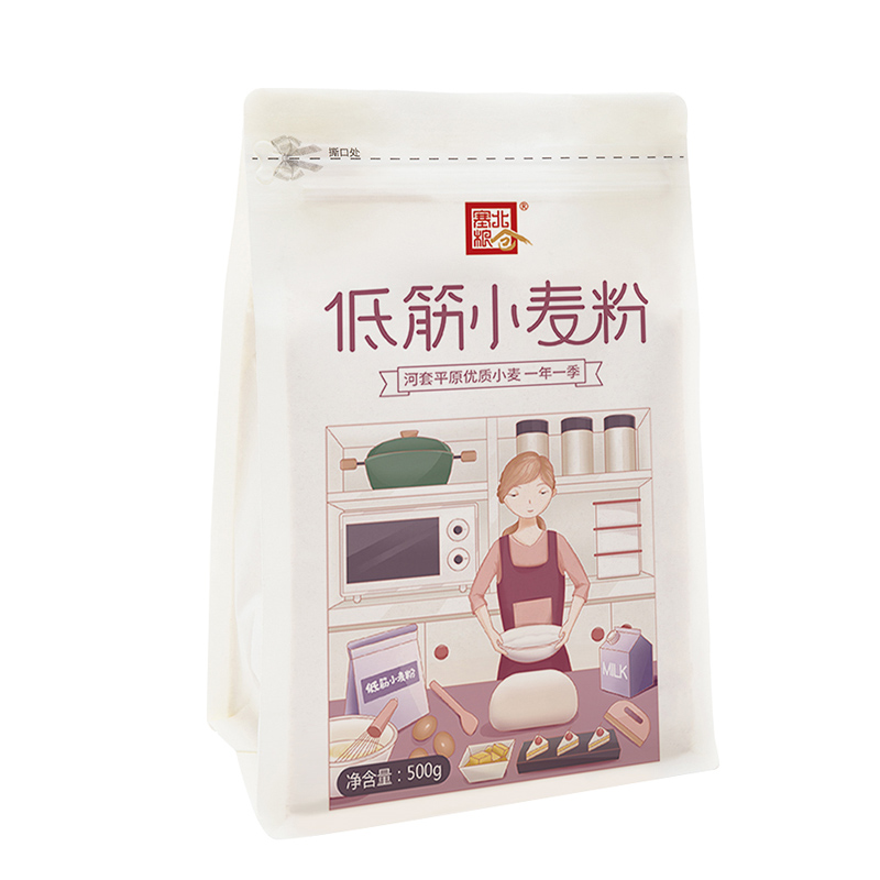 【券后价:15.8元】 塞北粮仓低筋小麦粉1000g - 塞北粮仓旗舰店
