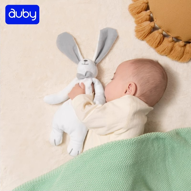 【券后价:26元】 澳贝哄娃神器安抚巾豆豆毛绒兔玩偶 - auby澳贝旗舰店
