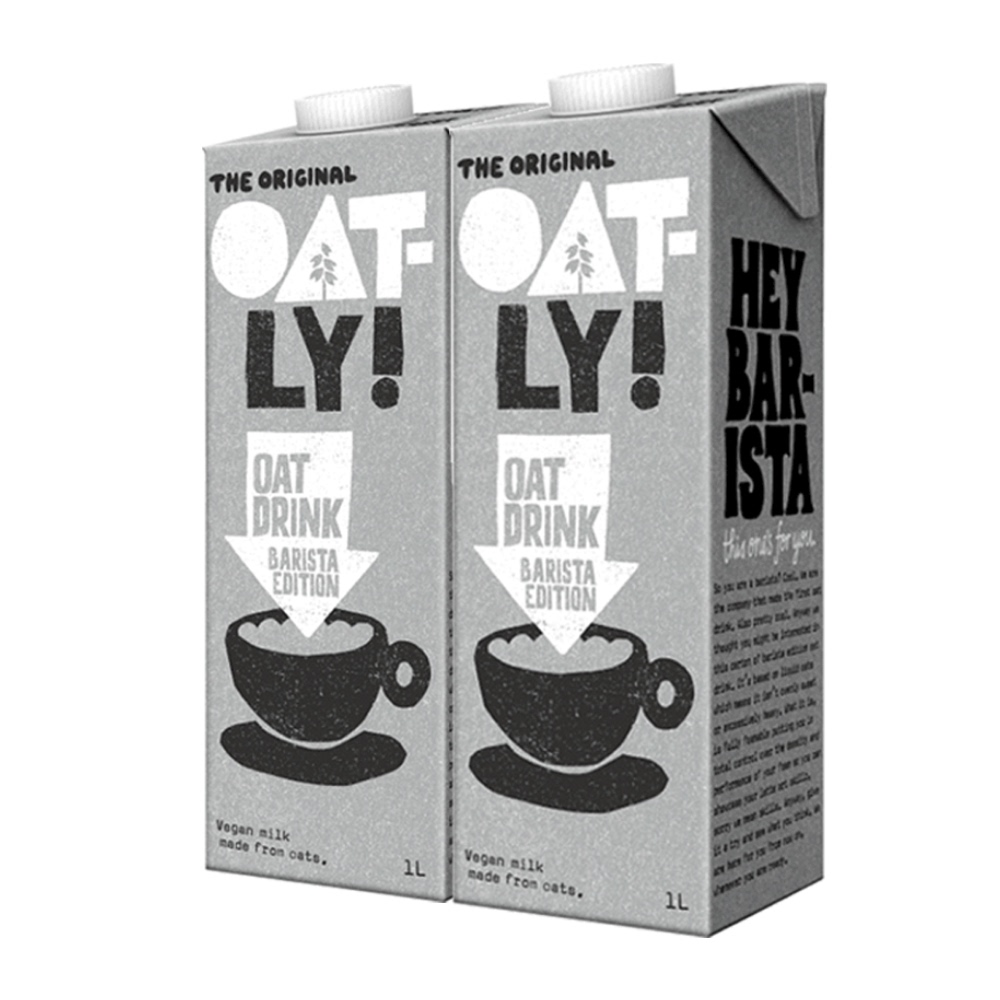 【券后价:42元】 OATLY噢麦力咖啡大师燕麦奶1L*2瓶 - 天猫超市