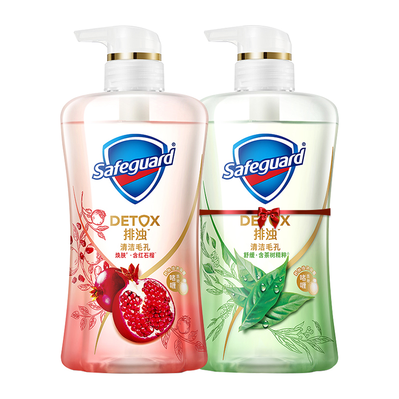 【券后价:64.9元】 舒肤佳沐浴露红石榴茶树沐浴啫喱540ml*2 - 天猫超市