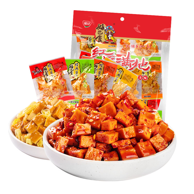 【券后价:7.8元】 【3元福袋】好巴食南溪豆干多口味混装400g - 天猫超市