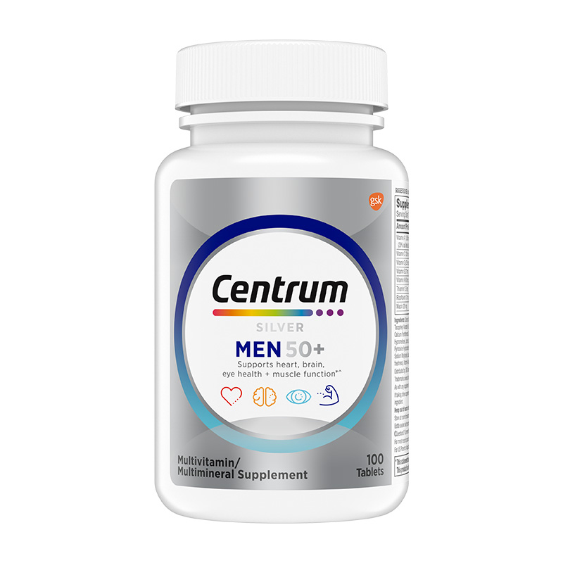 【券后价:176.2元】 善存海外多种复合维生素中老年银片100粒 - Centrum善存海外旗舰店