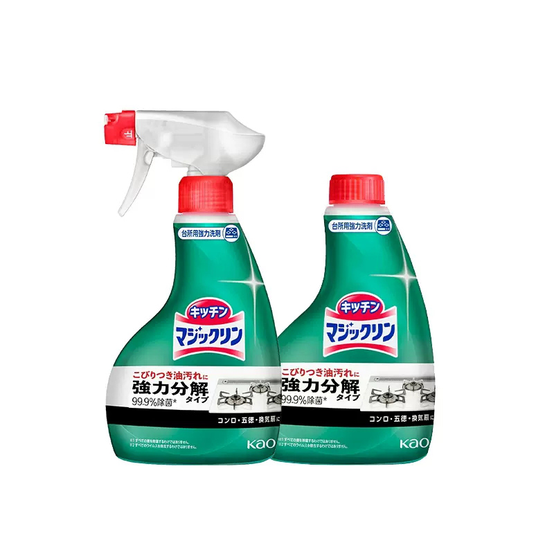 【券后价:38.2元】 花王油烟机薄荷香清洗剂400ml*2 - 花王家清旗舰店