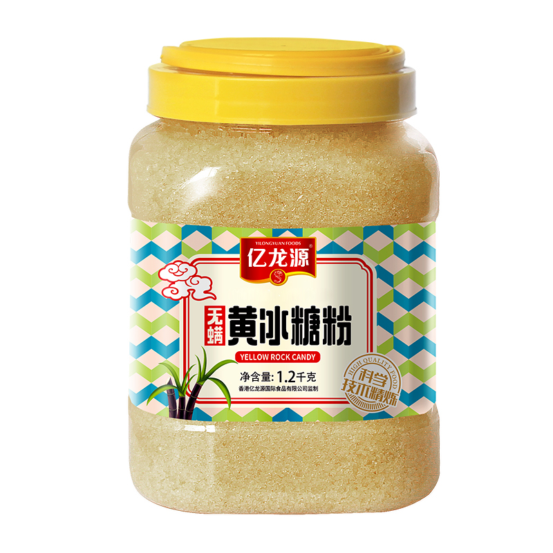 【券后价:29.9元】 【亿龙源】黄冰糖粉砂糖烘培原料1200g罐装 - 亿龙源旗舰店