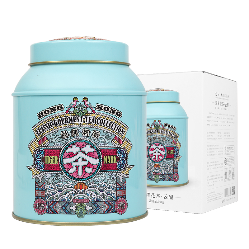【券后价:96.6元】 【虎标】茉莉花茶特级茶叶100g浓香型 - 虎标旗舰店
