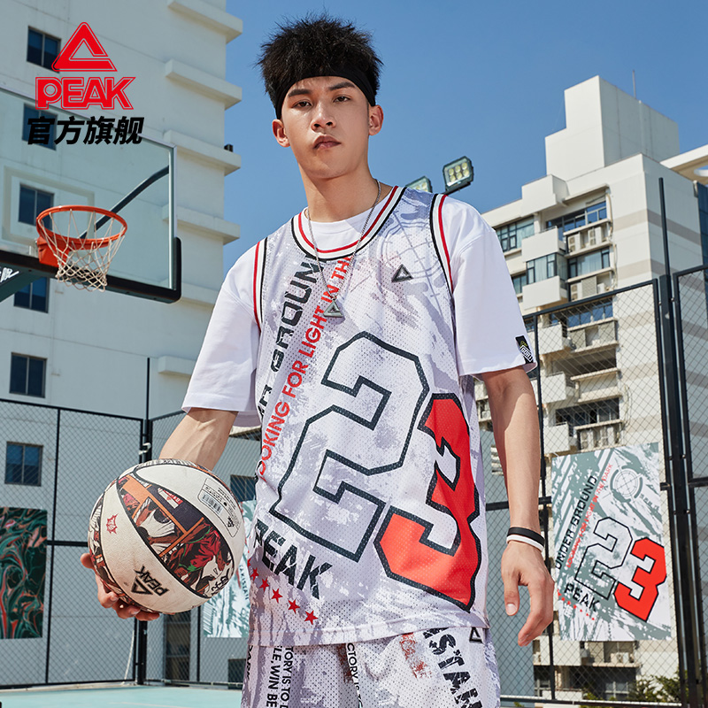 【券后价:69元】 匹克篮球背心2022夏新款运动休闲无袖T恤男 - 匹克官方旗舰店