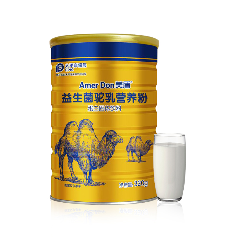 【券后价:29.8元】 【美盾】益生菌驼奶蛋白粉320g - 上善保健食品专营店