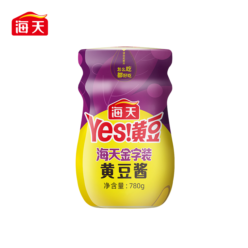 【券后价:5.9元】 【百补5.9】海天金字装黄豆酱780g