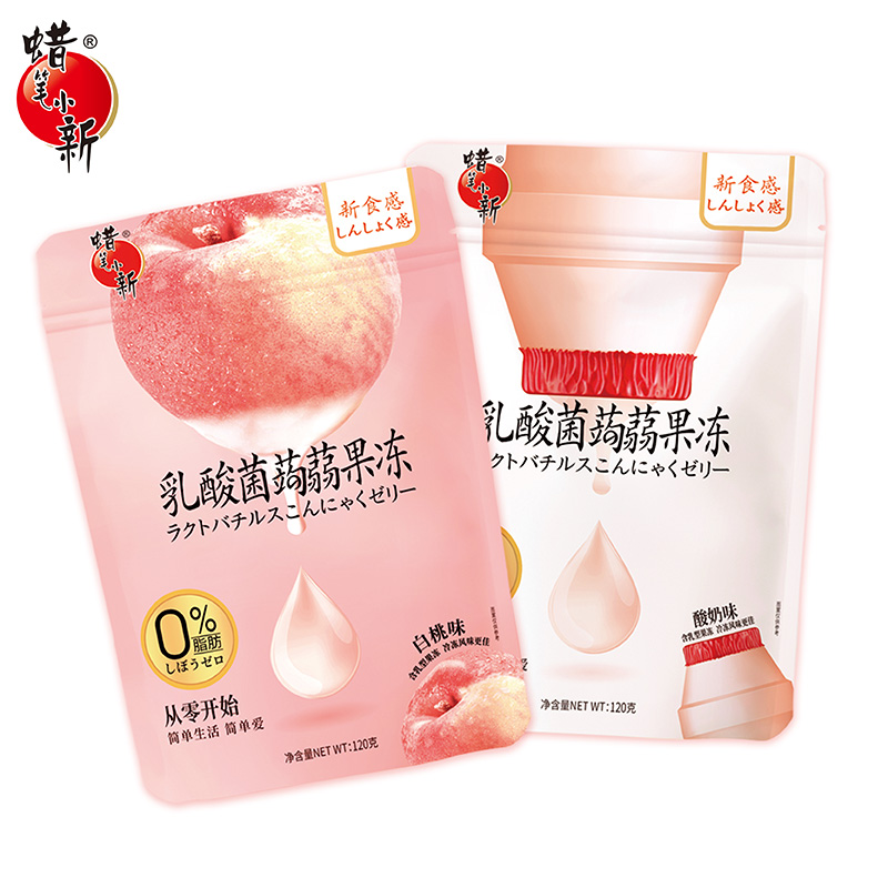 【券后价:14.8元】 【蜡笔小新】0脂乳酸菌蒟蒻果冻480g - 蜡笔小新食品旗舰店