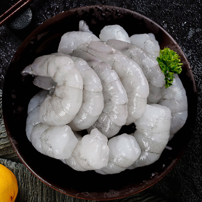 【券后价:74.92元】 拍四件大黄鲜森虾仁青虾仁净重150g*4 - 天猫超市