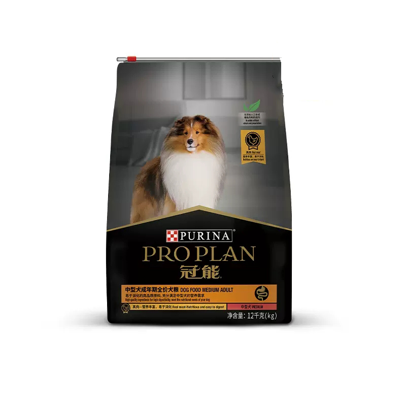 【券后价:418元】 【冠能】小型中型成犬全价犬粮12kg - proplan冠能官方旗舰店