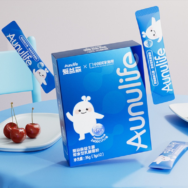 【券后价:5.9元】 【稳定签到】爱益森小蓝盒益生菌3条 - 佳贝艾特羊奶粉企业店