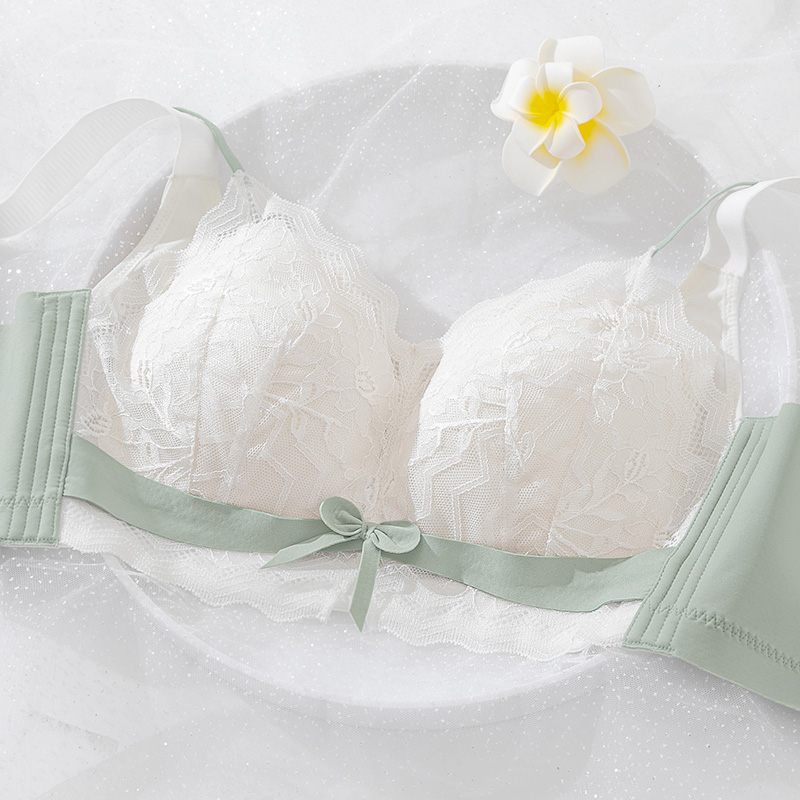 【券后价:113元】 【新品】乳胶蕾丝全罩杯无恒内衣 - 月色服饰旗舰店
