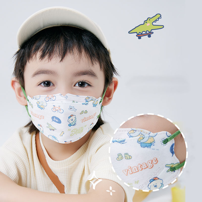 【券后价:15.92元】 日本绿鼻子儿童立体3d口罩可爱卡通ip联名 - greennose绿鼻子旗舰店
