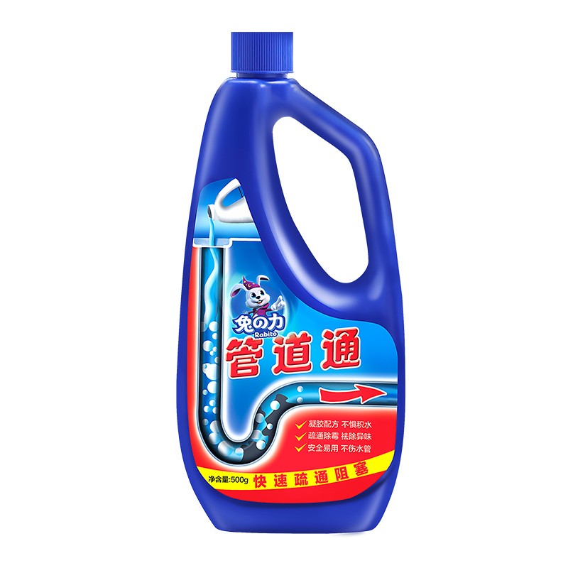 【券后价:8.9元】 【兔力】管道疏通液溶解液500g