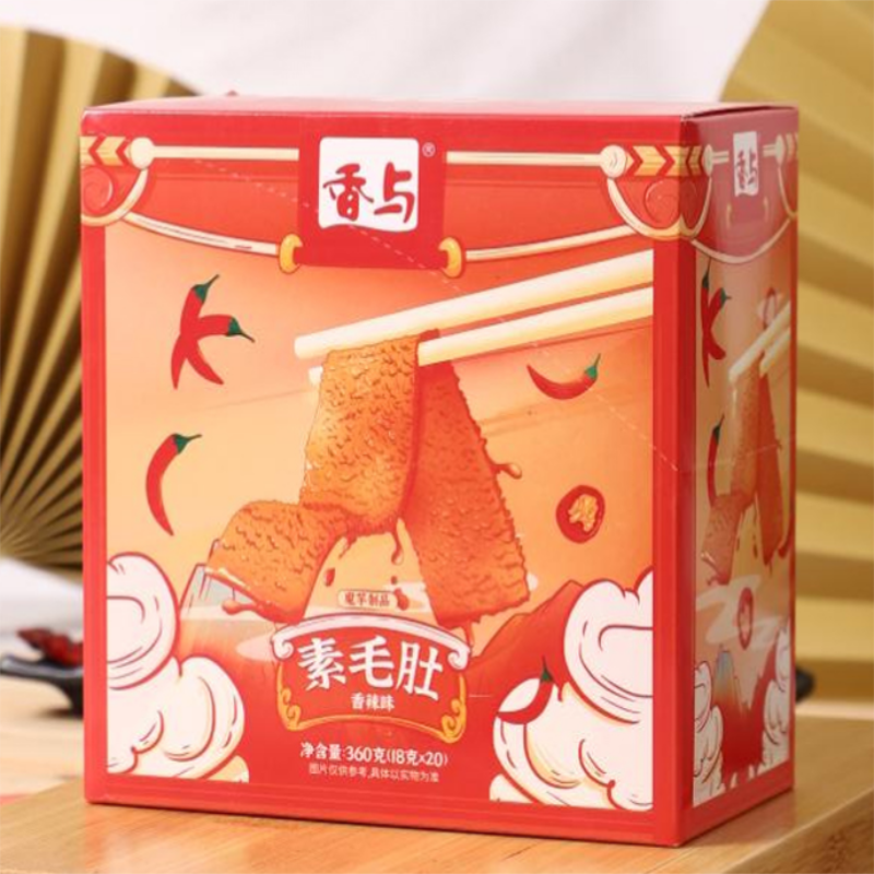 【券后价:5.9元】 【香与】香辣素毛肚魔芋爽10袋 - 香与食品旗舰店