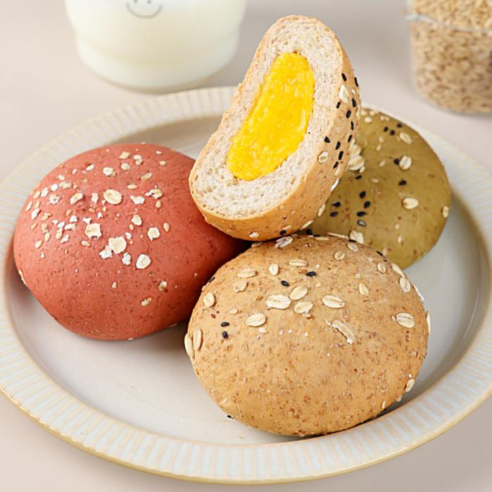 【券后价:19.9元】 鲨鱼菲特全麦面包奶酪欧包10只 - 鲨鱼菲特旗舰店