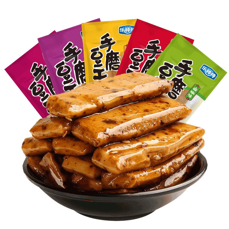 【券后价:5.9元】 【可签到】乐棒棒零食手磨豆干150g - 乐棒棒食品旗舰店