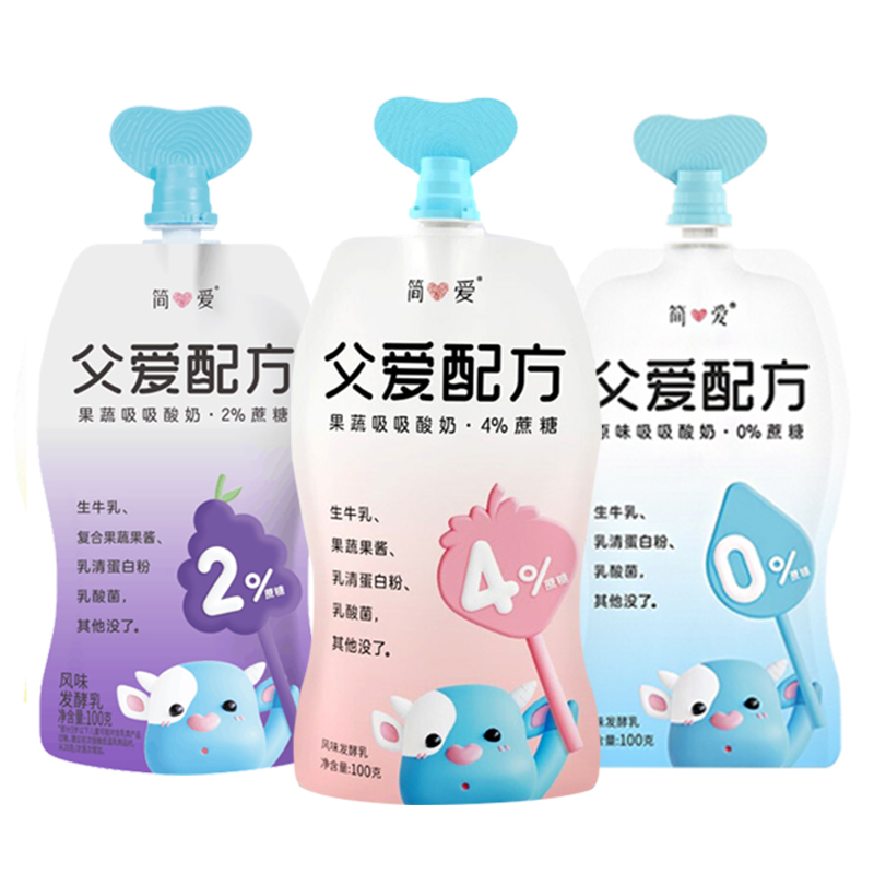 【券后价:43.5元】 【简爱】父爱配方儿童酸奶6袋 - 利慕森林