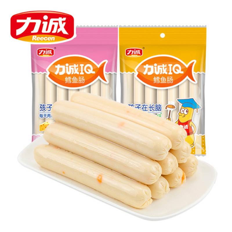 【券后价:21.9元】 【力诚】鳕鱼肠芝士鱼肠香肉肠32支 - 力诚食品旗舰店