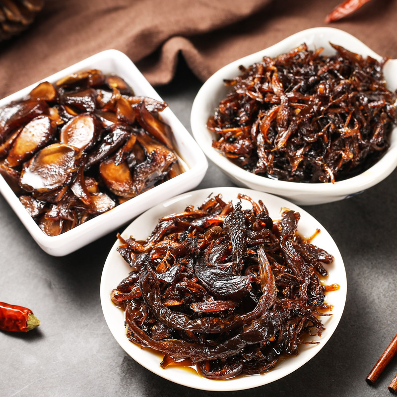 【券后价:33元】 云南特产油鸡枞菌牛肝菌松茸三瓶组合装即食 - 良使旗舰店