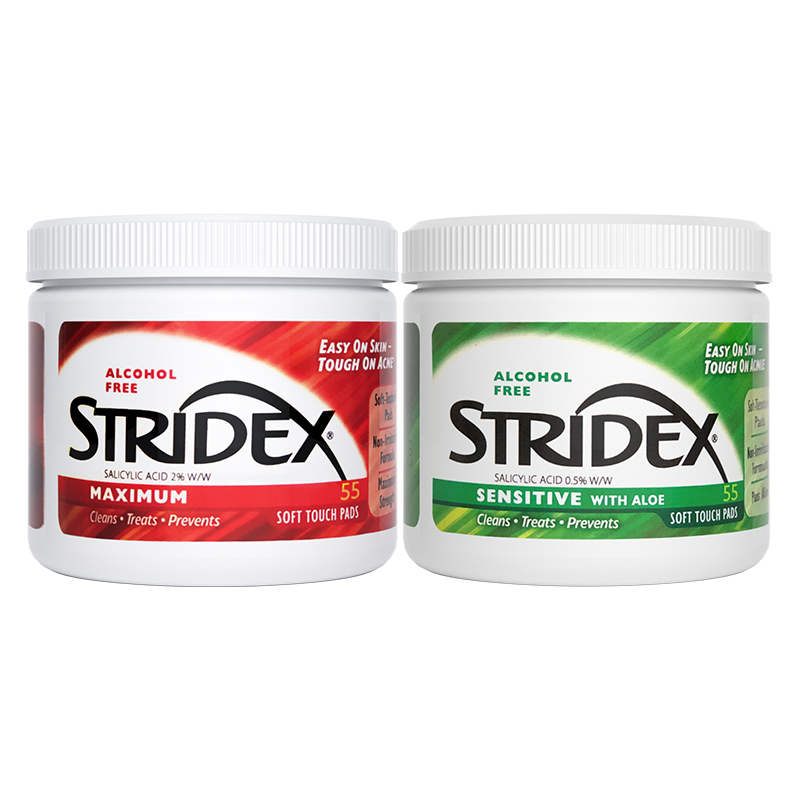 【券后价:39.01元】 Stridex水杨酸棉片55片 - LongIsland化妆品海外专营