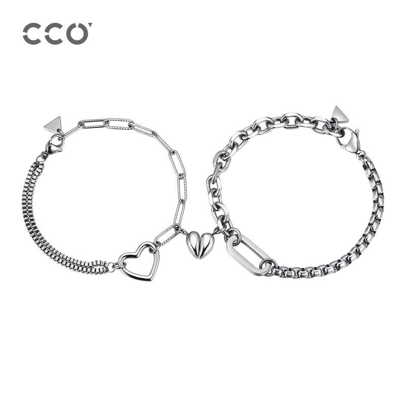【券后价:44元】 CCO怦然心动情侣手链一对磁铁 - cirocco旗舰店
