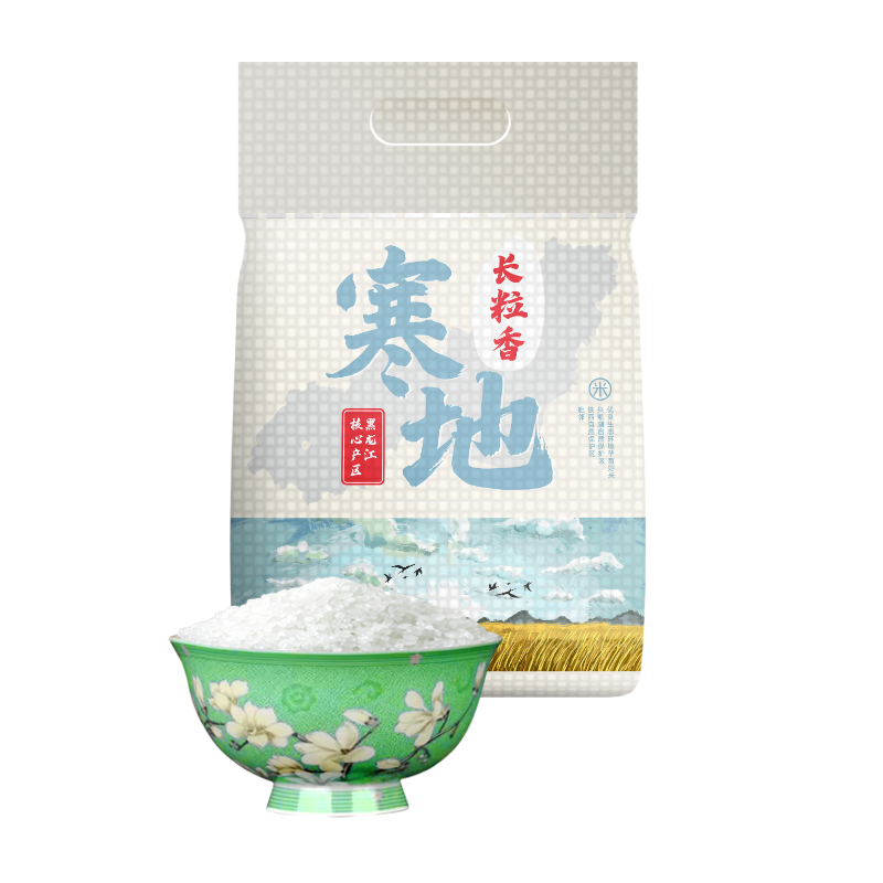 【券后价:13.9元】 黑龙江长粒香一级东北大米5斤 - 燕迎春旗舰店