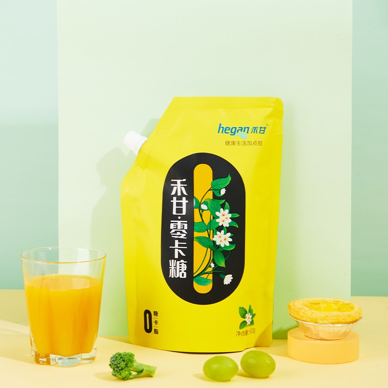 【券后价:18.9元】 【买就送125g共1125g】禾甘零0卡糖食品 - 华康食品专营店