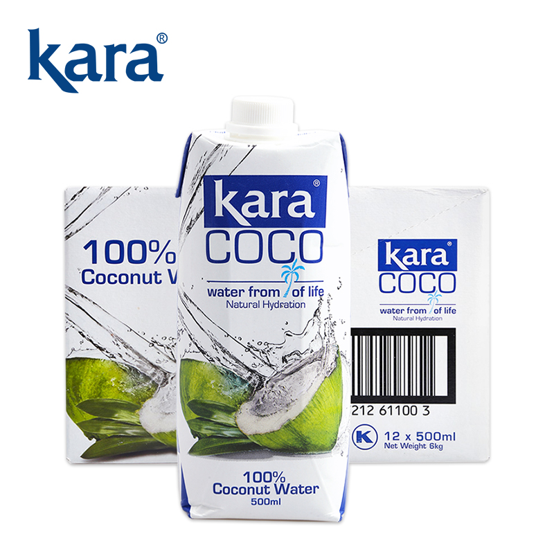 【券后价:119元】 【KaraCoco】椰子水整箱进口500ml*12 - kara旗舰店