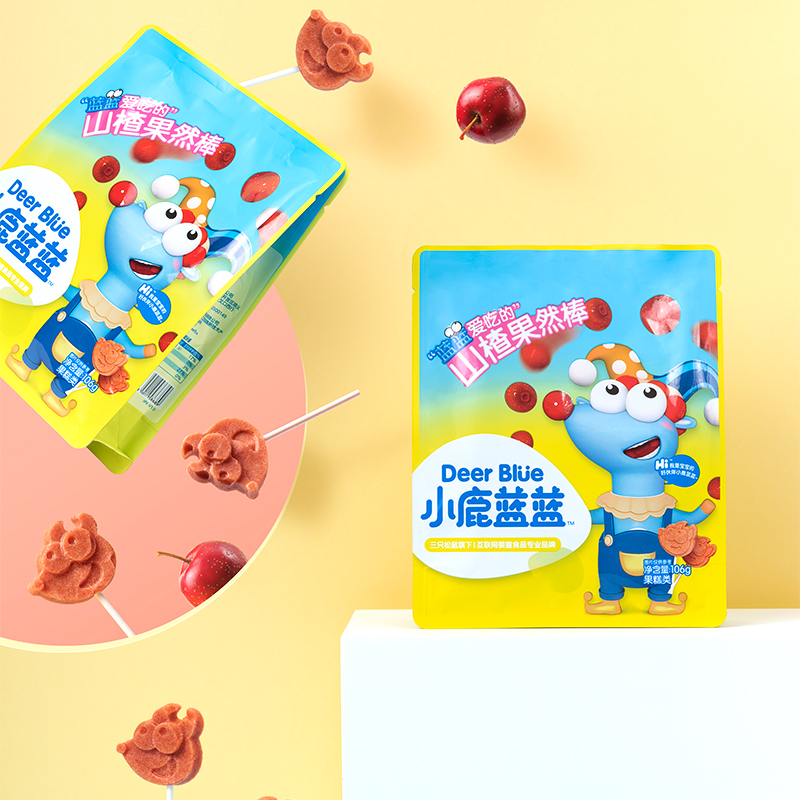 【券后价:12.9元】 拍2发3！小鹿蓝蓝山楂棒棒糖 - 小鹿蓝蓝旗舰店