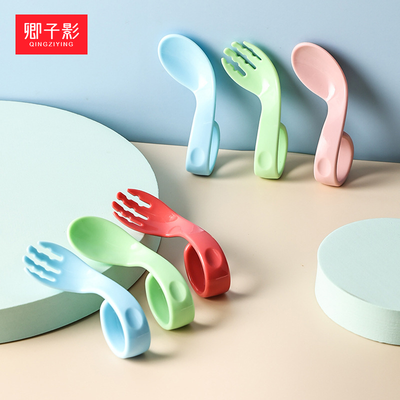 【券后价:6.9元】 【可签到】婴幼儿叉勺儿童辅食餐具 - 卿子影旗舰店
