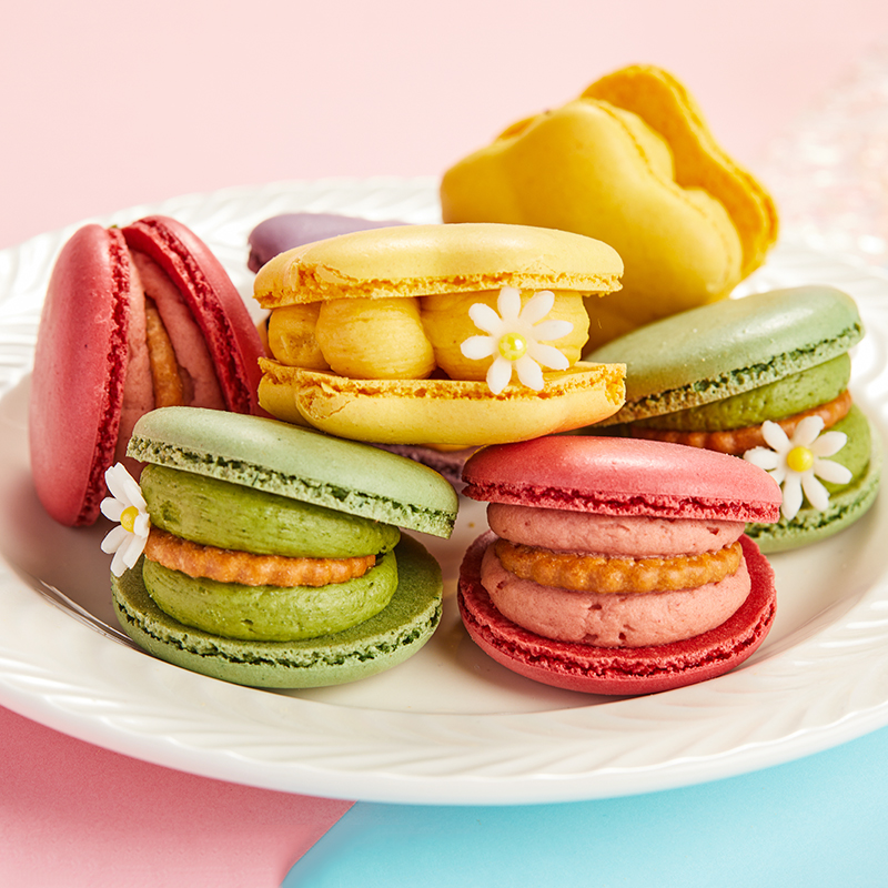 【券后价:29.9元】 恋忆莲半熟花瓣马卡龙零食甜品88g - 恋忆莲旗舰店