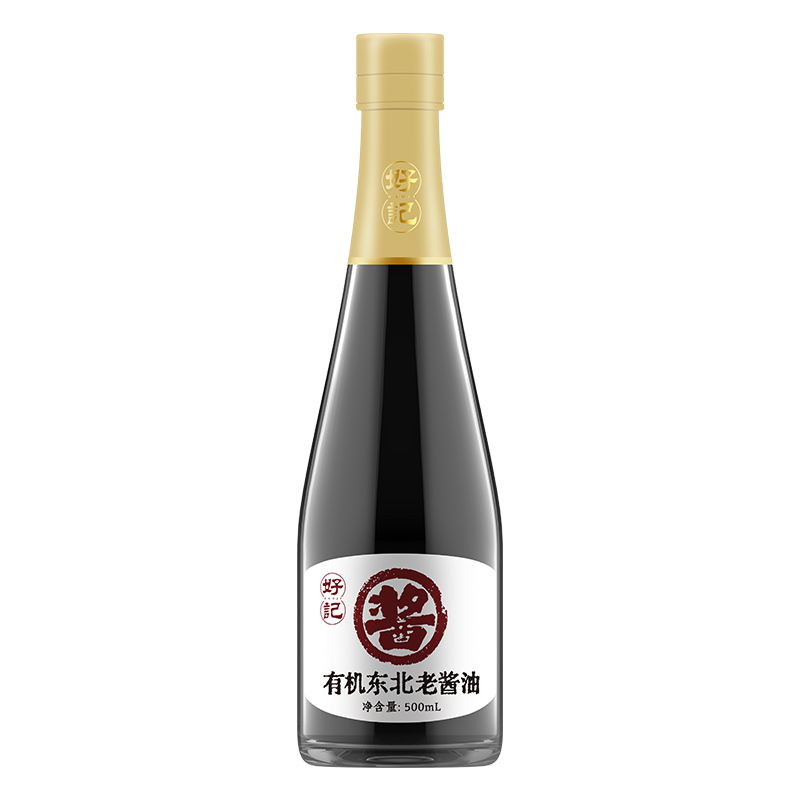 【券后价:14.9元】 【好记酱油】有机东北老酱油500g - 好记食品旗舰店