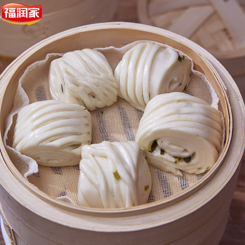 【券后价:17.9元】 福润家葱油花卷速冻家庭装营养早餐960g - 福润家旗舰店
