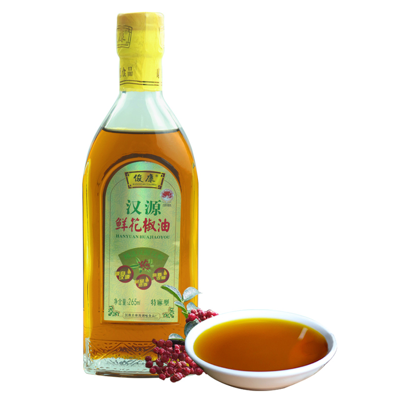 【券后价:14.8元】 拍两件！四川汉源特麻花椒油265ml*2瓶 - 俊康食品旗舰店
