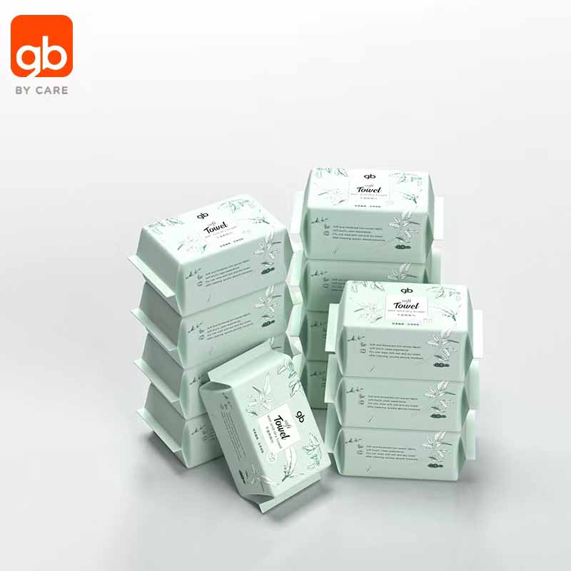 【券后价:19.9元】 gb好孩子棉柔干湿两用洁面巾80抽*3包 - 好孩子居家日用旗舰店