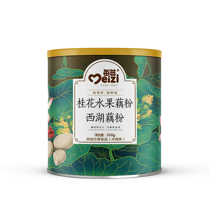 【券后价:9.9元】 每滋桂花水果藕粉350g - 每臣旗舰店
