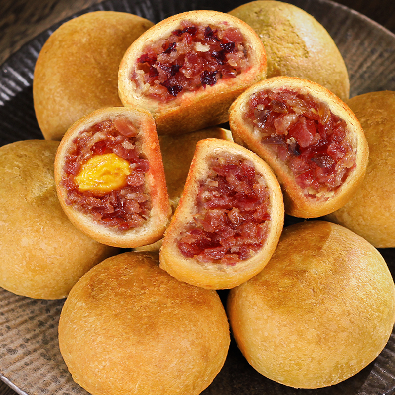 【券后价:5.8元】 【可签到】云南特产云腿月饼50g*3
