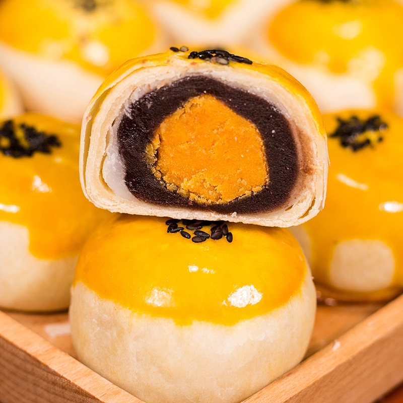 【券后价:4元】 【稳定签到】咸蛋黄酥雪媚娘33gX5枚 - 开口娃食品旗舰店