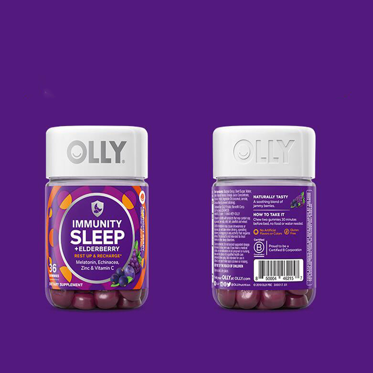【券后价:189元】 【36粒】OLLY褪黑素软糖修复睡眠 - OLLY海外旗舰店