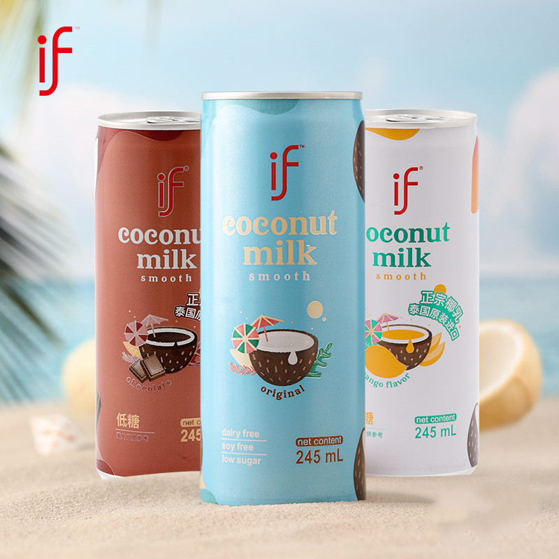 【券后价:17.9元】 【赵露思推荐】if泰国进口丝滑椰汁6瓶 - if旗舰店