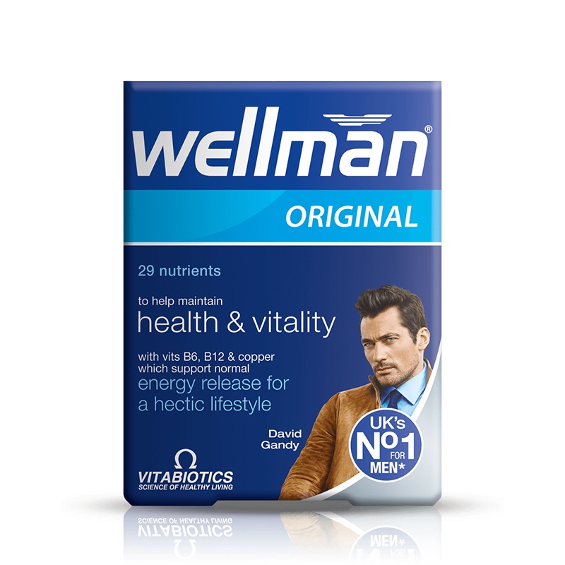 【券后价:54元】 薇塔贝尔进口男士复合维生素30片 - Vitabiotics保健品海外旗舰店