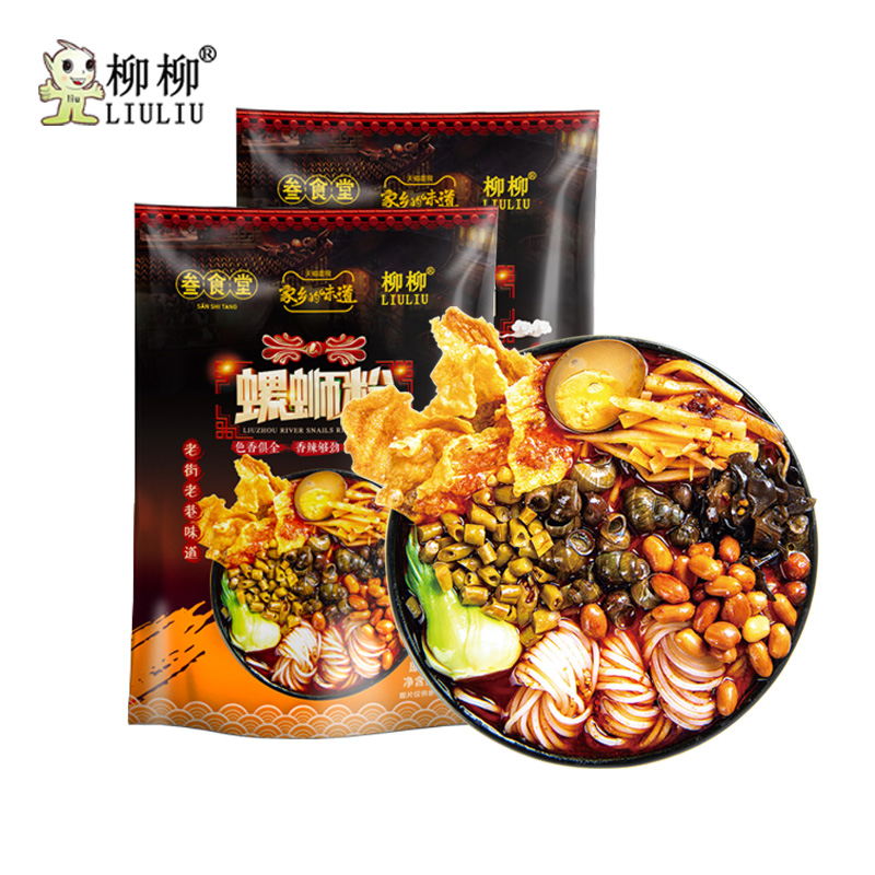 【券后价:17.9元】 柳柳正宗螺蛳粉袋装330g*5包 - 柳柳食品旗舰店