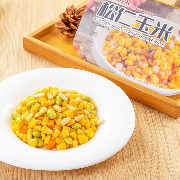 【券后价:4.9元】 【试用4.9包邮】谷言松仁玉米200g预制菜 - 天猫超市